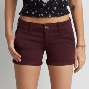 American Eagle Midi Twill Shorts 🌸💫